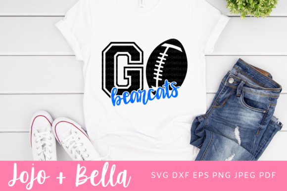 Go Bearcats SVG Graphics for Local Crafts Brands
