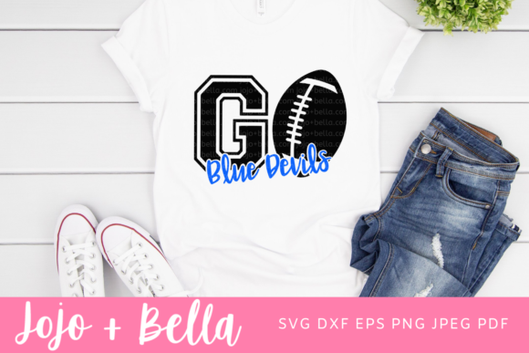 Go Blue Devils SVG: Graphics for Crafts & Branding